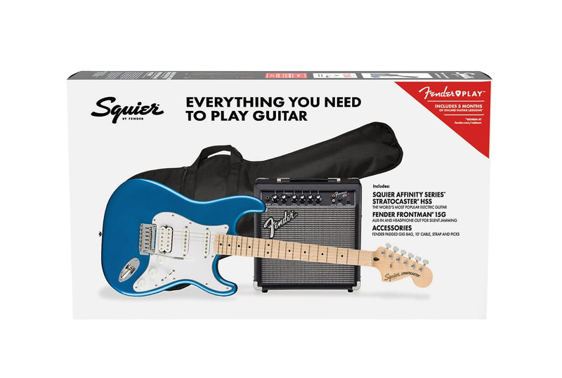 Fender Squier Affinity Stratocaster (HSS) Electric Guitar Pack