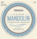 D'Addario 8 String Mandolin Phosphor Bronze Set - EJ73