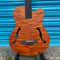 Aria FEB F2/FL M Hollow Body Fretless Medium Scale Electro Acoustic Bass