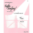 Introduction To Sight Singing With Graded Exercises Book 2 Milne