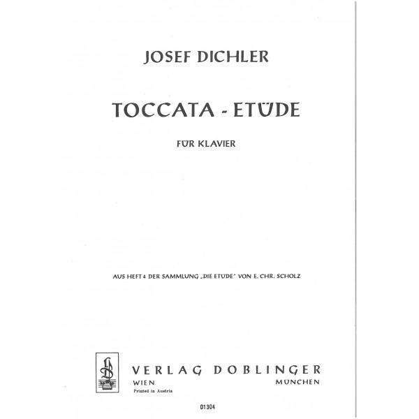 Josef Dichler - Toccata Etude (Sheet Music)