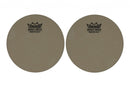 REMO 4” Single Impact Slam patch for Bass Drum 4" high (2 pack)