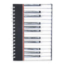 Piano Hardback Spiral Bound Notebook