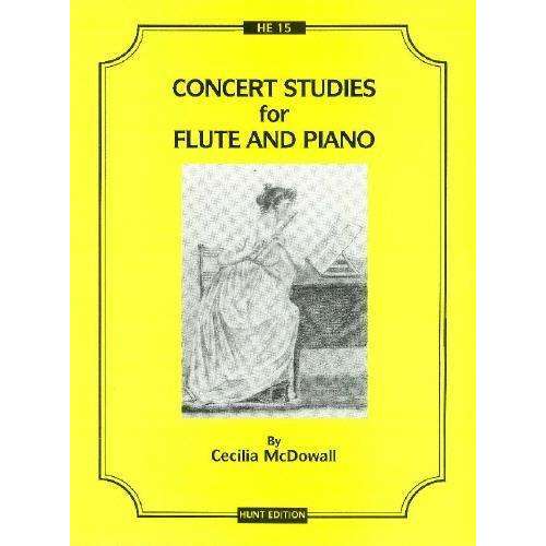 McDowall: Concert Studies For Flute and Piano