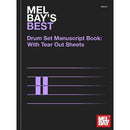 Mel Bay's Best Drum Set Manuscript Book