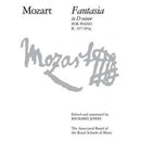 Mozart Fantasia in D minor for Piano (K. 397)