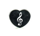 Treble Clef Heart Shaped Pencil Sharpener