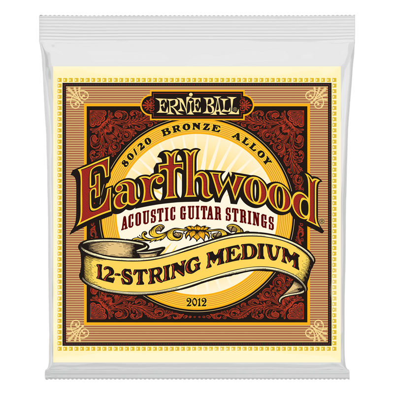 Ernie Ball Earthwood 12-String Acoustic Guitar Strings