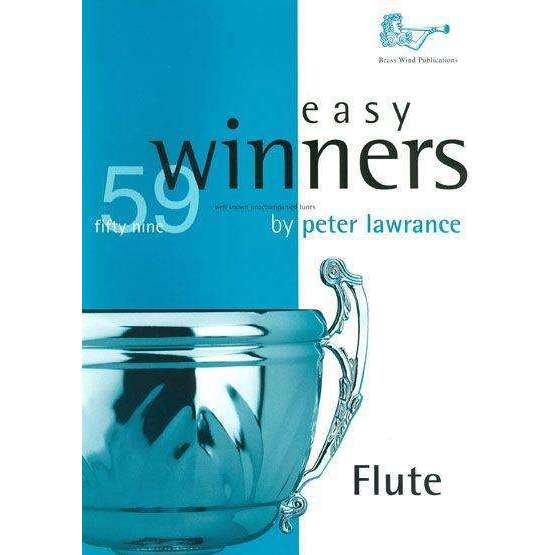 Peter Lawrence: 59 Easy Winners incl. CD (for Flute)