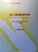 Le Promeneur for Alto Saxophone and Piano