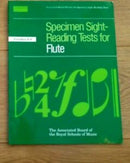 ABRSM - Specimen Sight Reading Tests For Flute (Older Editions)