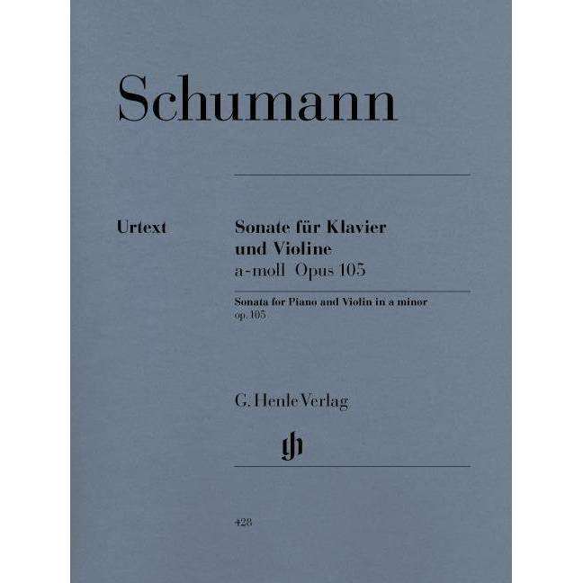 Schumann: Sonata for Piano and Violin in A Minor