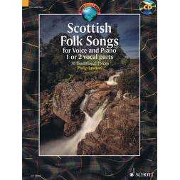 Scottish Folk Songs For Voice And Piano Philip Lawson With CD