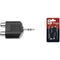 Stagg 2 x Female RCA to Mini Jack (Stereo) Adapter