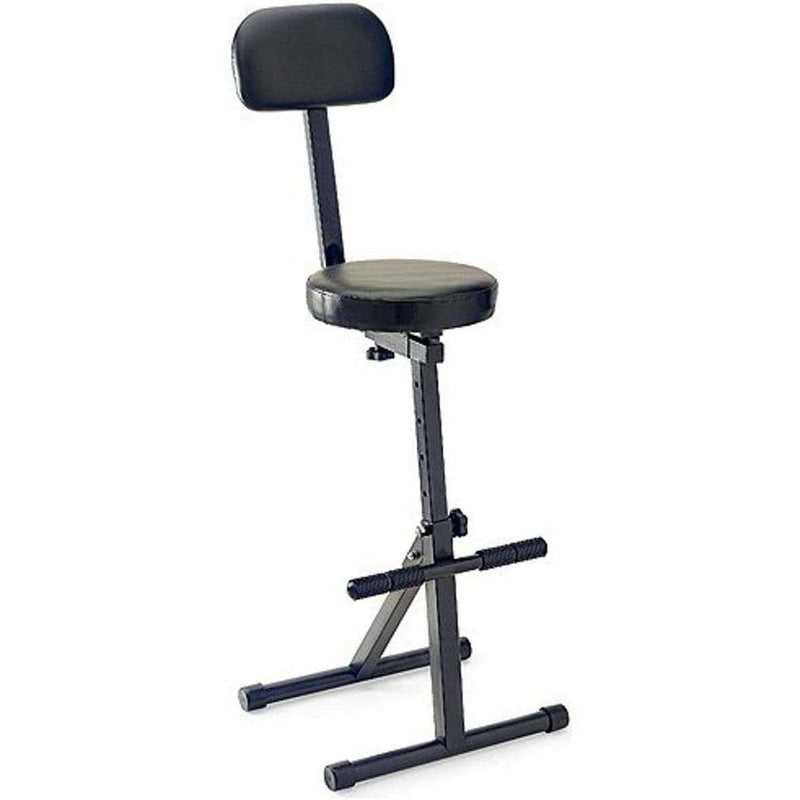 Stagg Drum/Guitarist Stool with Backrest