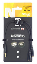 Stagg N Series Y Cable (3.5mm Stereo to 2 x Female 3.5mm Socket)