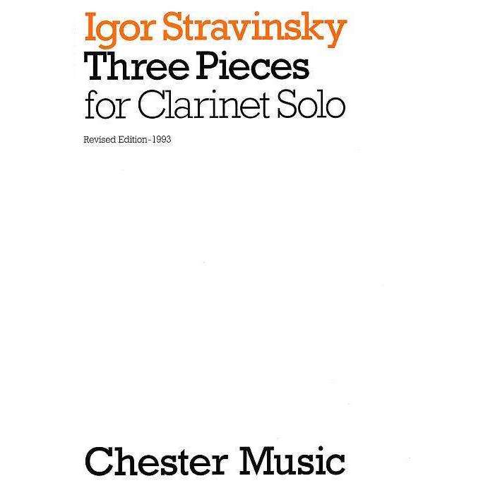 Stravinsky - Three Pieces For Clarinet Solo