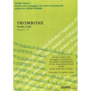 Studio Music Scales and Arpeggios for Trombone Treble Clef (Grades 1 - 8)