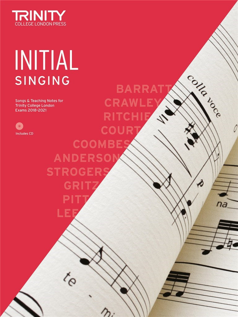 Trinity College London Press Singing 'Songs & Teaching Notes'