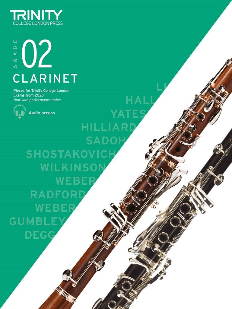 Trinity College London Clarinet Exam Pieces [ 2023 ] (Score & Part)
