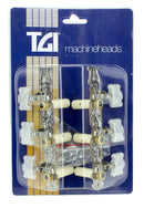 TGI Classical 3 in a Line Lyra-Style Machine Heads (Nickel)