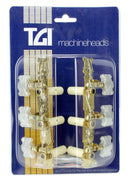 TGI Classical 3 in a Line Lyra-Style Machine Heads (Gold)