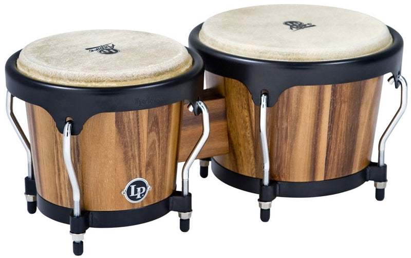 Latin Percussion Aspire Series Wood Bongos 6 3/4'' & 8'' (Walnut)