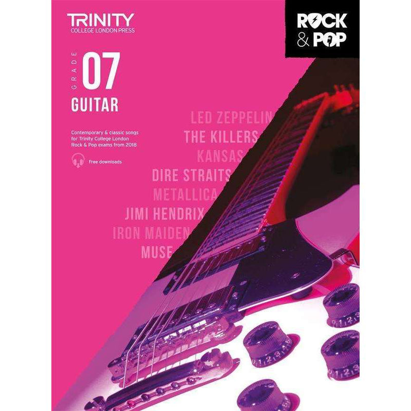 Trinity Rock & Pop 2018 Exam Book (for Guitar)