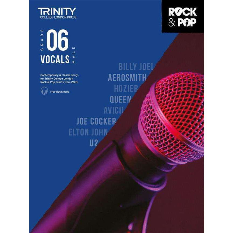 Trinity Rock & Pop 2018 Exam Book (for Vocals)