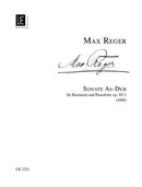 Max Reger - Sonate 1 As Opus 49 (Clarinet)