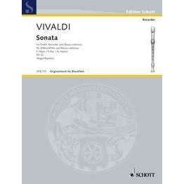 Vivaldi: Sonata F (Treble Recorder)