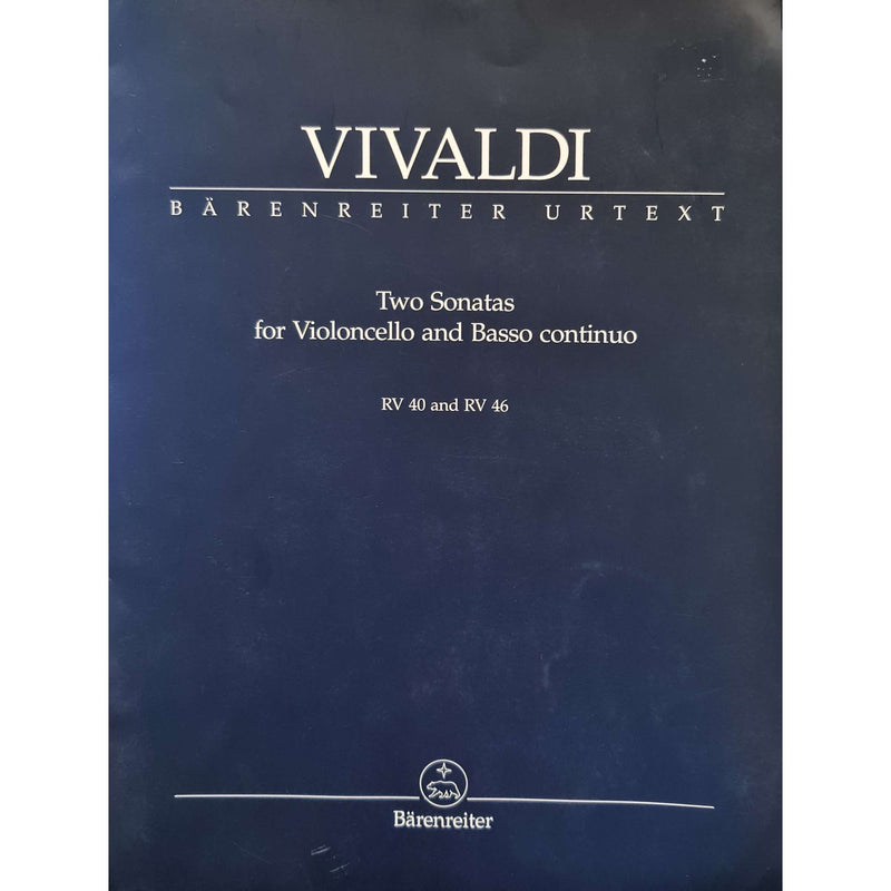 Vivaldi: Two Sonatas Violoncello and Basso Continuo