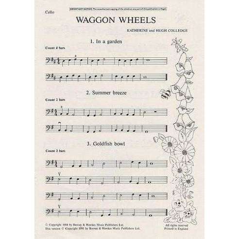 Wagon Wheels Sheet Music (Cello Part Only)